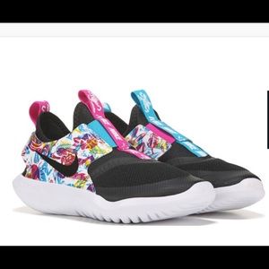 Little girls Nike flex runner black size 11.5